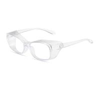 FGAQLUK Lunettes Anti-allergie Anti-pollen for Adultes, Lunettes Anti-lumière Bleue, Anti-buée, Lunettes Globales, Adaptées Aux Environnements Spéciaux Et Aux Personnes Ayant Les Yeux Sensibles (Colo