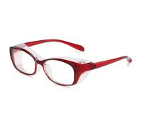 FGAQLUK Lunettes Anti-allergie Anti-pollen for Adultes, Lunettes Anti-lumière Bleue, Anti-buée, Lunettes Globales, Adaptées Aux Environnements Spéciaux Et Aux Personnes Ayant Les Yeux Sensibles (Colo