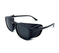 FGAQLUK Lunettes Anti-allergie Anti-pollen For Adultes, Monture Intégrale En Silicone Étendue - Lunettes Amovibles, Anti-lumière Bleue, Anti-buée Et Anti-UV (Color : Polarized)