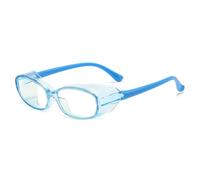 FGAQLUK Lunettes Anti-pollen For Enfants, Lunettes Anti-lumière Bleue, Lunettes À Monture Scellée, Anti-buée Et Anti-pulvérisation, Adaptées Aux Lunettes De Sécurité For Enfants (Color : Bleu)