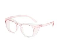 FGAQLUK Lunettes Anti-pollen for Enfants, Lunettes Anti-lumière Bleue TR90, Lunettes À Monture Complète, Anti-buée Et Anti-pulvérisation, Lunettes De Sécurité Adaptées Aux Enfants Âgés De 4 À 14 Ans (