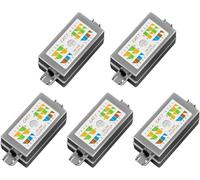 FGB Lot de 5 connecteurs LSA Cat7 blindés PoE | Connection Box Module de connexion pour connecter et réparer les câbles réseau