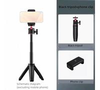 Fgclsy Trépied De Poteau D'Extension,Mini Trépied De Perche À Selfie Pour Gopro Insta360 Dji Action Pocket Camera.With Clip.