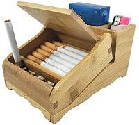 FGDFGDG 20 bâtons de Cigarette de Cigarette en Bois de Cigarette de Cigarette Automatique de Cigarettes de Cigarette pour Hommes fumant Beau Cadeau Cigarettes boîtiers et distributeurs