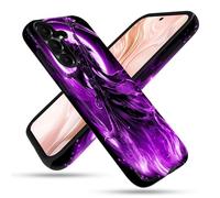 FGDRFGRW Coque conçue pour Samsung Galaxy S23 5G, coque 2 couches TPU + PC, housse de protection antichoc - crâne Deadpool violet