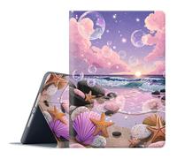 FGDRFGRW Coque pour Samsung Galaxy Tab A7 10,4" 2022/2020 modèle SM-T503/509/T500/T505/T507, support réglable, fonction veille/réveil automatique, protection intégrale - Dream Ocean Bubble