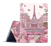 FGDRFGRW Étui pour toute nouvelle tablette Amazon Fire HD 10/10 Plus (13e/11e, sortie en 2023/2021), support réglable, fonction veille/réveil automatique, protection intégrale - Paris Architecture