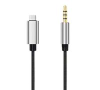 FGDTREE Adaptateur auditif de type C compatible avec haut-parleurs KTV, cartes son professionnelles et appareils mobiles USB C vers cordon auxiliaire