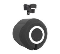 FGDTREE Bouclier de microphone portable isolant du bruit Manchon éponge coupe-vent Solution pour enregistrements intérieurs et extérieurs Équipement de réduction du son