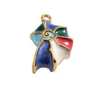 FGDTREE Breloque en acier inoxydable pour fabrication de bijoux artistiques en forme de conque - Convient pour une utilisation régulière - Pendentif lisse, One Size, Comme décrit, Comme décrit.