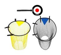 FGDTREE Cibles de but de football avec coins renforcés, installation rapide, cibles d'entraînement de football pour une fixation sécurisée, tissu Oxford, filet de football en polyester