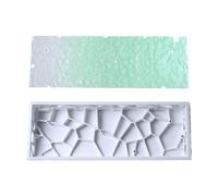 FGDTREE Clear Shell Accessoire clavier pour GH60 GT60 Boards Case Vert | Holy 60 Présentoir de construction de boîtier de mise à niveau