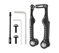 FGDTREE Collier de serrage en V pour vélos pliants en alliage d'aluminium - Bras court/long - Étrier de frein en V - Accessoires de vélo pliants - Pièce courte/longue