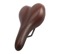 FGDTREE Coussin de selle de vélo en cuir synthétique résistant aux chocs pour VTT, vélos d'appartement, selles de vélo en plein air