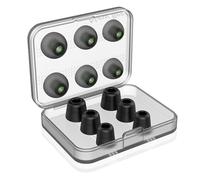 FGDTREE Embouts de rechange souples en mousse à mémoire de forme pour écouteurs - Isolation du bruit - Embouts intra-auriculaires en mousse à mémoire de forme