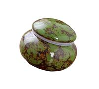 FGDTREE Handcrafts Urne funéraire en céramique pour animaux de compagnie et bien-aimés Petite taille pour cendres humaines Récipient Présentoir Urne commémorative