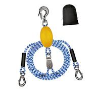 FGDTREE Harnais de remorquage multifonction en nylon réglable pour canoës et embarcations nautiques gonflables en acier inoxydable