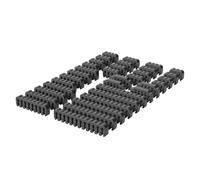 FGDTREE Lot de 34 câbles d'alimentation en acrylique pour câblage d'ordinateur pour cartes mères 24 broches, carte GPU 8 broches, peignes en acrylique en plusieurs tailles