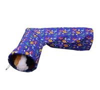 FGDTREE Lovely Pet Hamster Cage Lit Jouet Cochon d'Inde Tunnel Angle Droit Tube Chinchilla Hamster Hollandais Cage Accessoires Tunnel d'angle pour Cochon d'Inde Tunnel d'angle pour Hamster Tunnel
