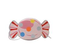 FGDTREE Petit sac créatif en forme de bonbons pour filles, sac à main à la mode, sac à bandoulière pour excursions d'une journée et fêtes, sac à la mode jaune, a