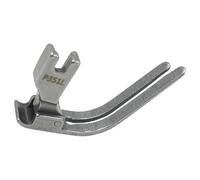 FGDTREE Pied presseur industriel en acier pour machines à plat, base étendue, contrôle du tissu, solution de couture robuste, pied presseur long en acier