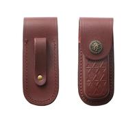 FGDTREE Pochette à outils en cuir pour ceinture de coupe - Support pliable pour camping, barbecue - Facile à utiliser