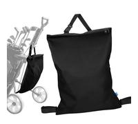 FGDTREE Sac de rangement portable pour chariot de golf à fixation rapide - Organiseur universel pour chariot de golf - Extension arrière avec fermeture éclair
