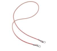 FGDTREE Sangle de rechange fine en cuir synthétique souple pour petit sac, portefeuille, pochette, sac à main, sac à bandoulière, sac à bandoulière, doré, a, One Size