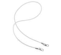 FGDTREE Sangle de rechange fine en cuir synthétique souple pour petit sac, portefeuille, pochette, sac à main, sac à bandoulière, sac à bandoulière, doré, blanc, One Size