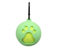 FGDTREE Support de balle de tennis avec attaches pour laisse de chien - Housse de tennis standard pour animaux de compagnie actifs - Flexible et durable