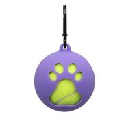 FGDTREE Support de balle de tennis avec attaches pour laisse de chien - Housse de tennis standard pour animaux de compagnie actifs - Flexible et durable