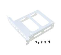 FGDTREE Support de plateau de disque dur de 2,5/3,5" pour disques durs - Adaptateur de montage en métal - Installation facile pour boîtier de PC - Fente d'extension inférieure