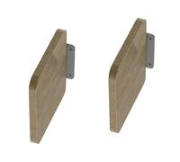 FGDTREE Support mural pour barre de son gain de place - Étagère en bois pour une meilleure configuration du son et gain de place - Support de haut-parleur pour conférencier
