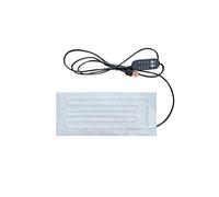 FGDTREE Tapis chauffant USB 5 V avec film électrique pour gilet, semelles intérieures pour le camping, l'hiver, avec télécommande de contrôle de la température