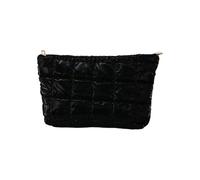 FGDTREE Trousse de maquillage matelassée en cuir synthétique multi-fonctions Motif diamants Plusieurs couleurs, Noir , 25x16.5x6cm