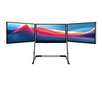 FgdVrelnor Triple écran PC Portable, Aura Display 3 écran, Extension d’écran Full HD 15,6 Pouces, efficacité Multi-écrans pour Le télétravail et Les Voyages d’Affaires