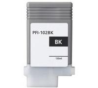 FGE Cartouche d'encre Compatible pour Canon PFI-102BK Noir - Noir