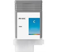FGE Cartouche d'encre Compatible pour Canon PFI101 Cyan - Cyan