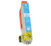 FGE Cartouche d'encre Compatible pour EPSON 24XL / T2435 Cyan Clair - Cyan