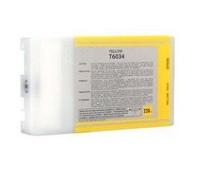 FGE Cartouche d'encre Compatible pour EPSON T5634/ T6034 Jaune - Jaune