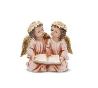 FGF IMPORT EXPORT Ange résine Rose 25 x 21 cm 729256R