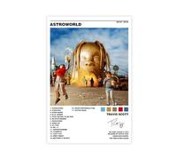 FGFGH Poster de Travis Scott Astroworld Limited Poster 2 sur toile sans cadre 30 x 45 cm