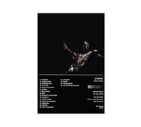 FGFGH Travis Poster Couverture de l'album Scott Utopia 6 Poster sur toile sans cadre 60 x 90 cm