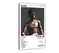 FGFGH Travis Scott Rodeo Album Poster Toile Cadre 20 x 30 cm