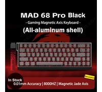 FGG-Clavier mécanique filaire à interrupteur magnétique Madlions, clavier de jeu personnalisé, échange à chaud RVB, 8K, Mad60, HE, Mad68 Pro, HE, E-sports MAD68 R