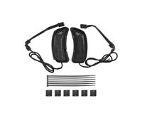 FGGHDR 1 Paire Clignotants LED Carénage Avant Moto Et Inserts Ventilation DRL Pour Softail Pour Low Pour Rider ST Pour FXLRST 2022 - 2026 Phare Avant Moto