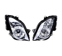 FGGHDR Ensemble De Phares Avant Moto, Pour VFR800 2002 2003 2004 2005 2006 2007 2008 2009 2010 2011 2012, Lentille Transparente Phare Avant Moto