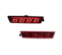 FGGHDR Feux Arrières Pour Chevrolet Pour Malibu 2008-2012 12V Pare-chocs Arrière Rouge Feux Position Latéraux Arrière Rouges/Feux Conduite Feu Position Latéral Feu Arrière Remorque(Red Lens)