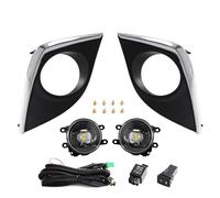 FGGHDR LED Antibrouillard Avant Pour Toyota Pour Corolla Altis CE ECO L LE 2014 2015 2016 Version Américaine LED Antibrouillard Feux Diurnes DRL Phare Voiture Halogène 12V