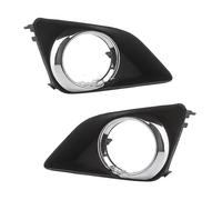 FGGHDR Phare Assemblage Ensemble De Phares Antibrouillard Chromés Avec Grille Et Enjoliveur Feux De Croisement À LED Pour Toyota Pour Corolla 2007-2010 Phares Avant(Chrome Covers)